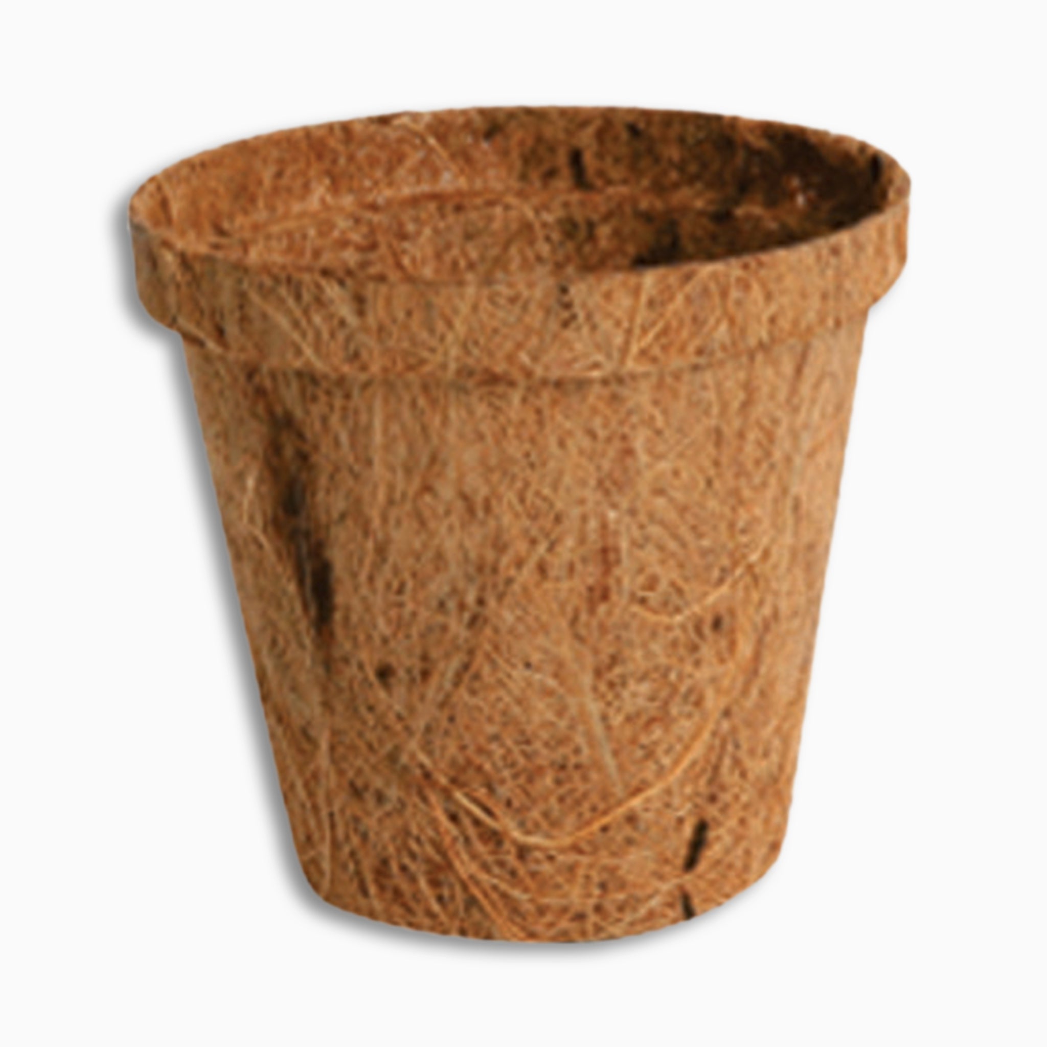 Round Coconut Coir Pot