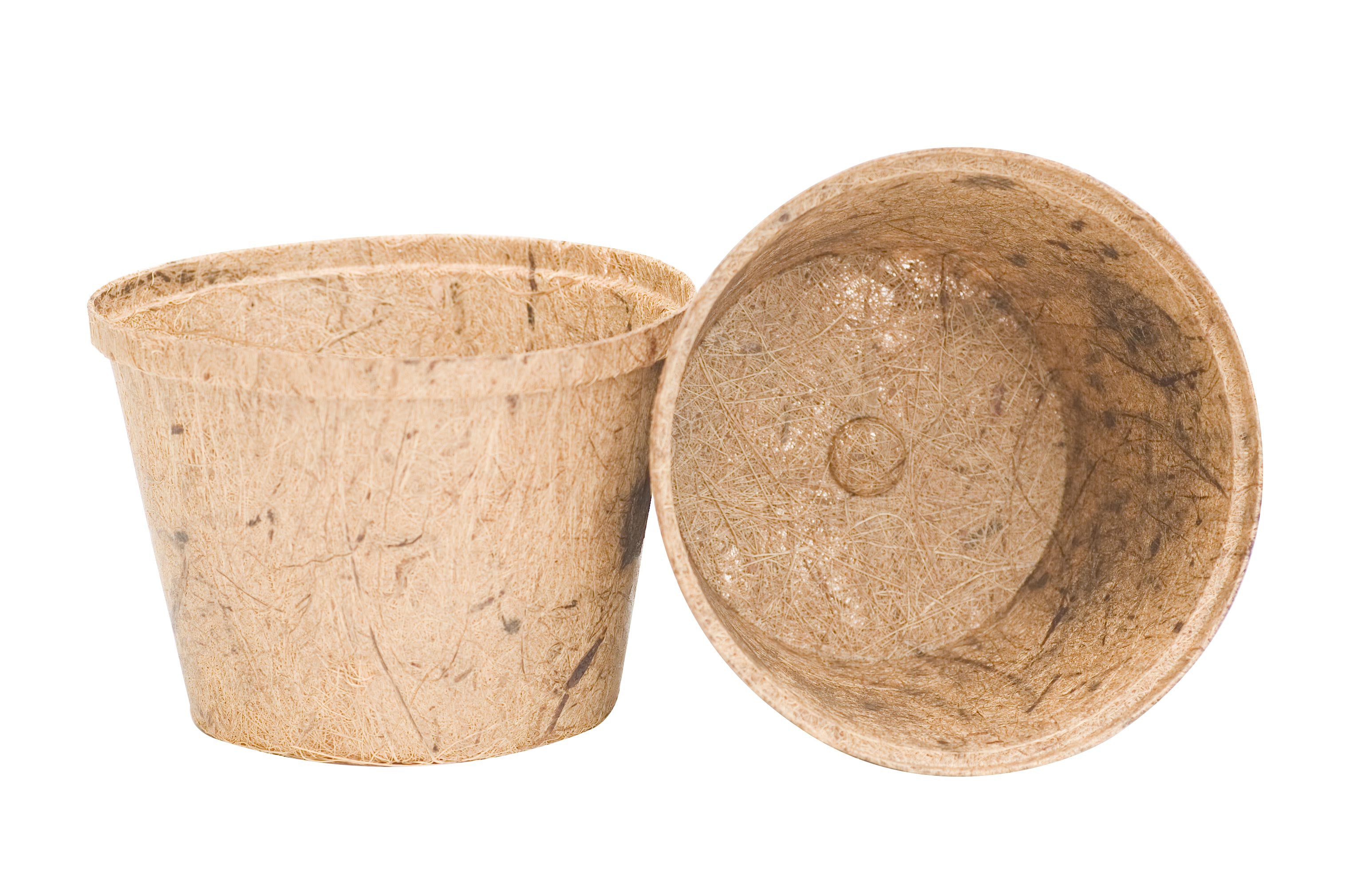 6” Round Coir Pot