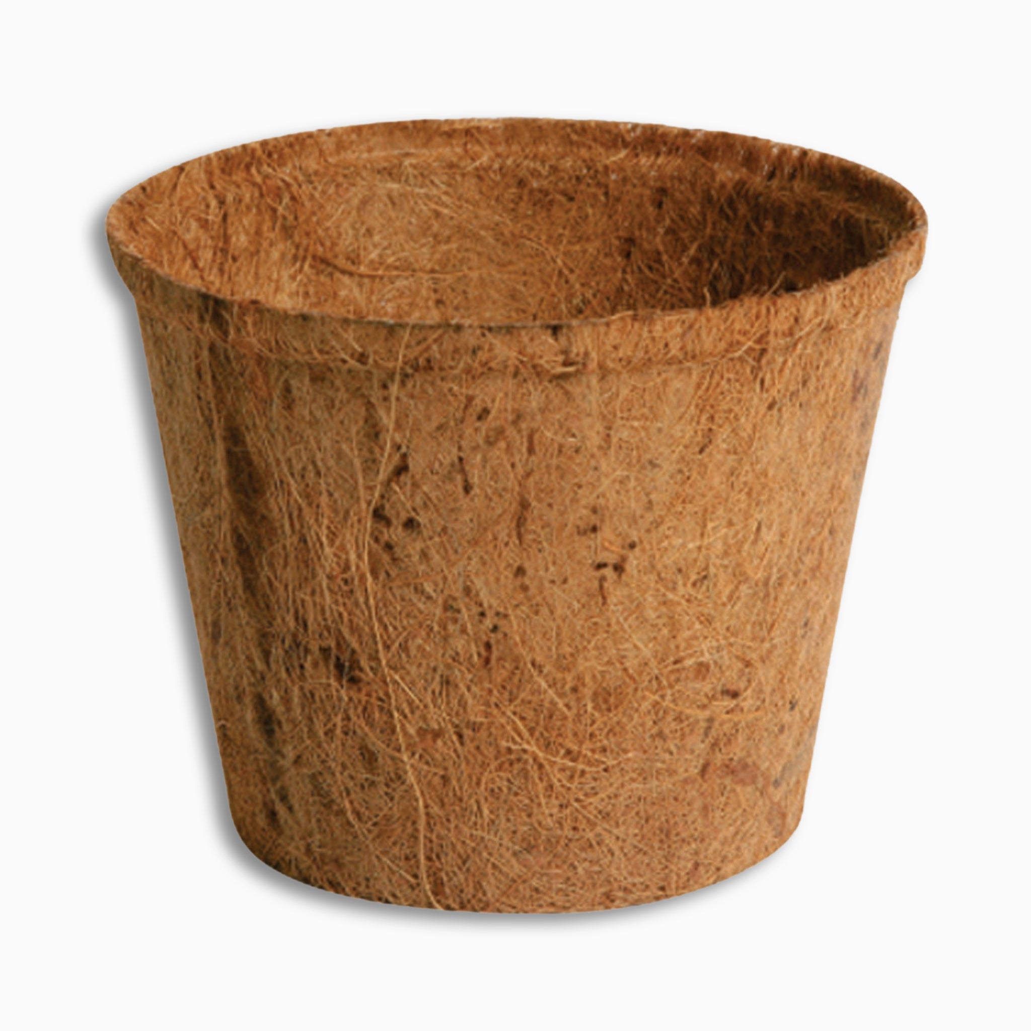 Round Coconut Coir Pot
