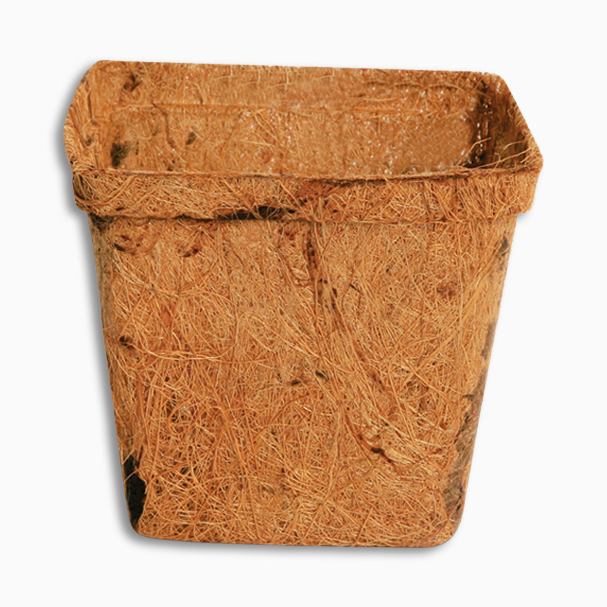 Square Coconut Coir Pot