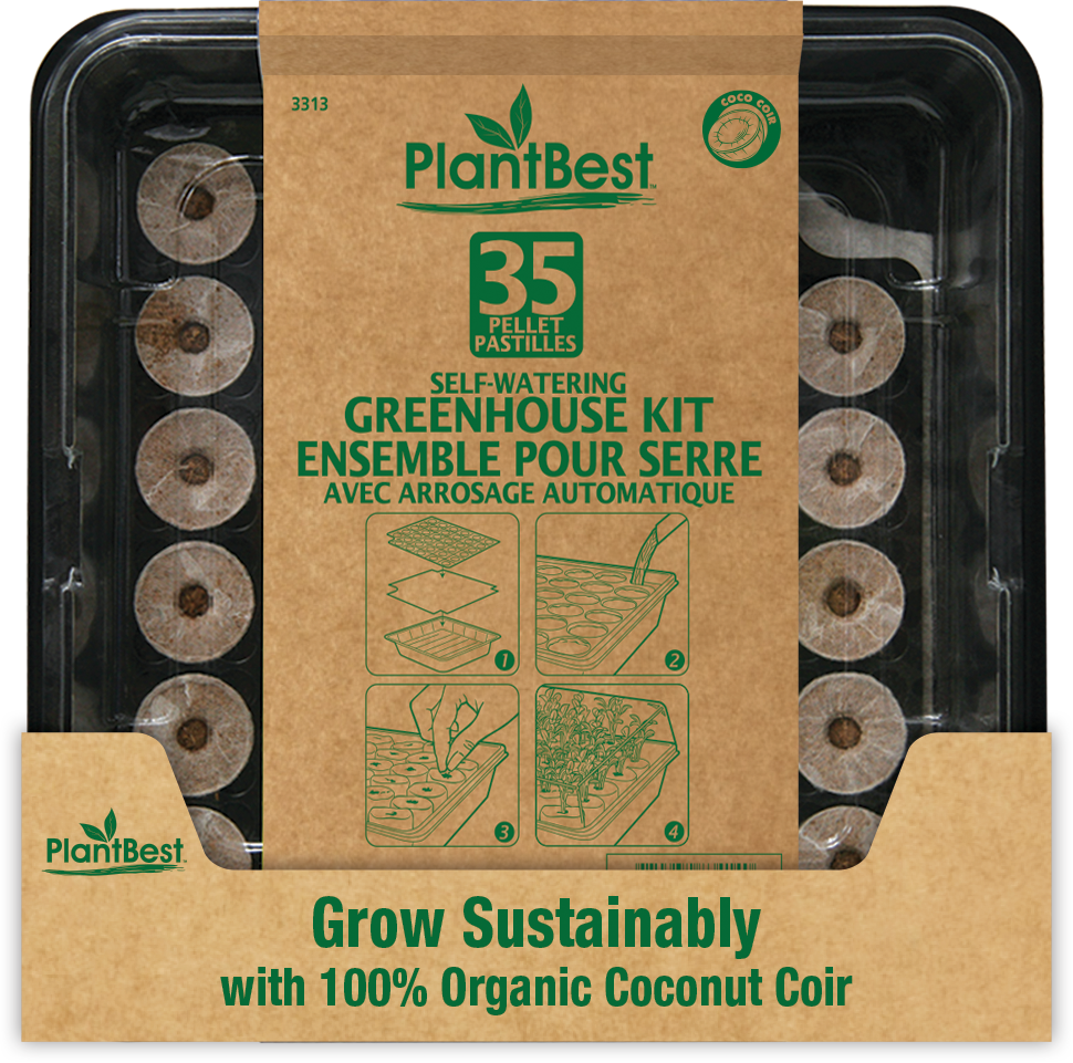 Premium Self-Watering Pellet Greenhouse Kit