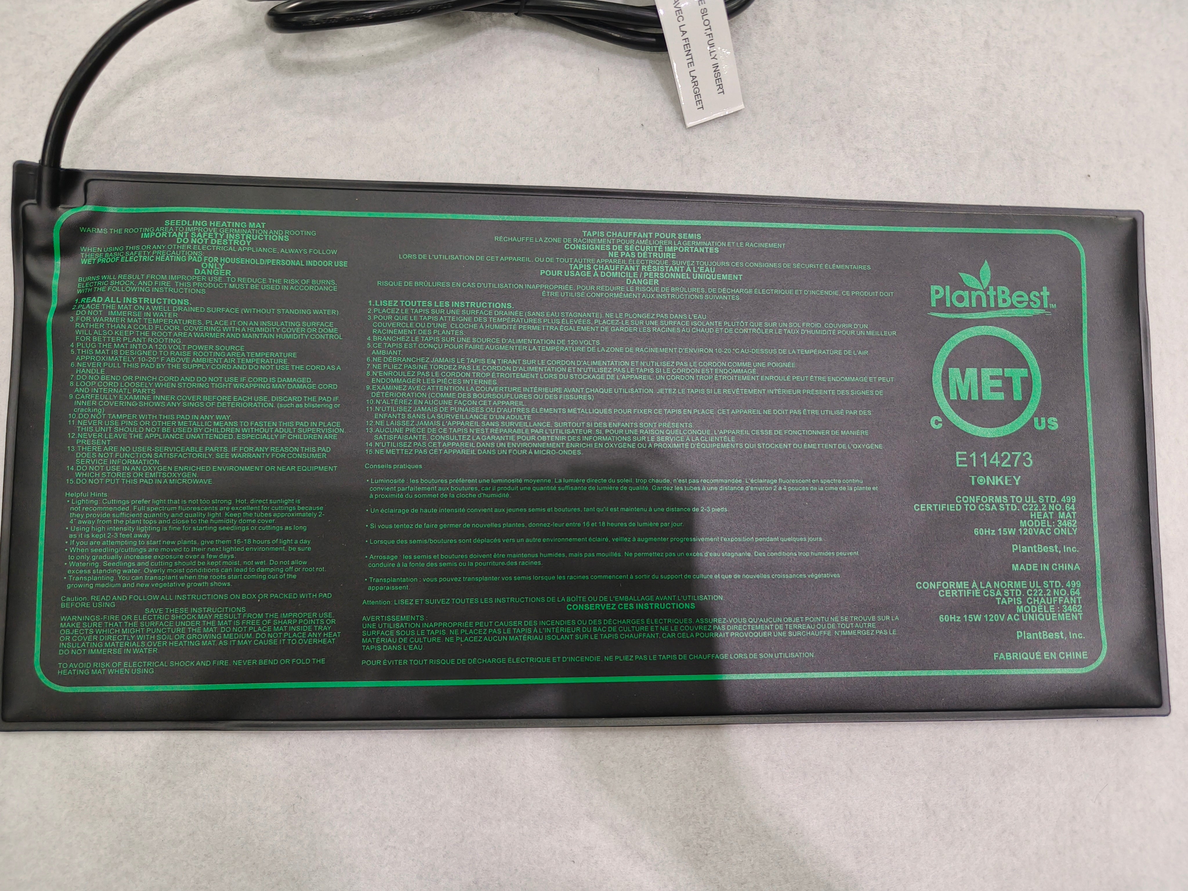 Seedling Heat Mat