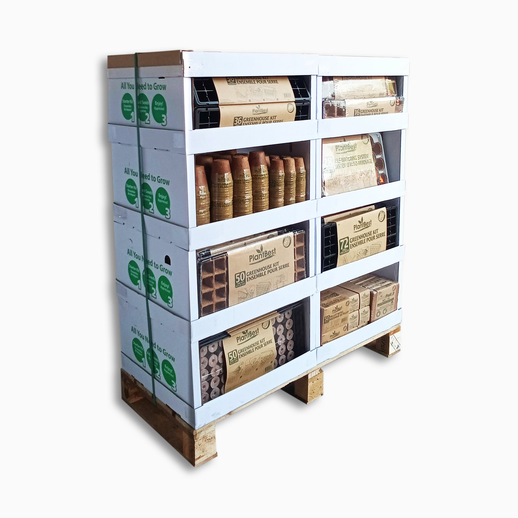 Seed Starting Display – ½ Value Pallet
