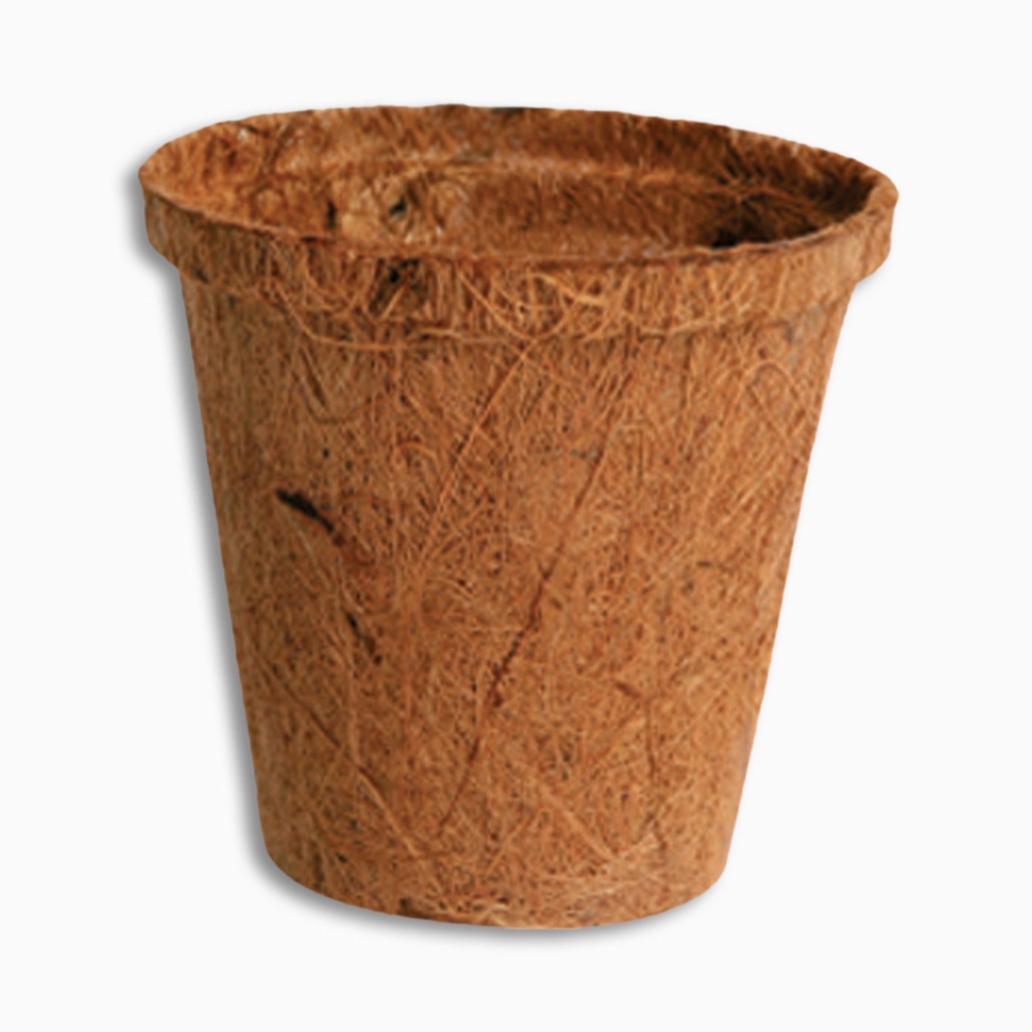 Round Coconut Coir Pot