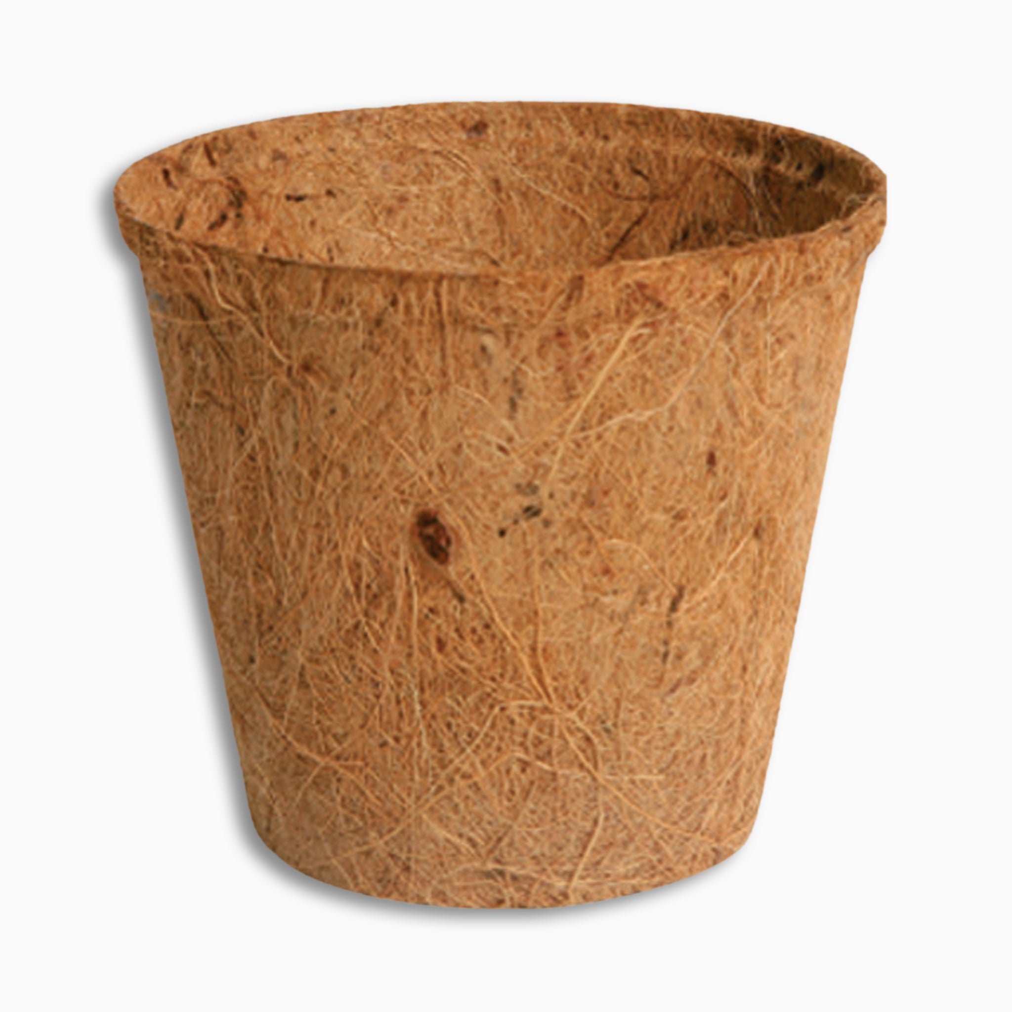Round Coconut Coir Pot