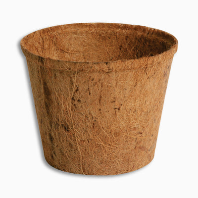 Round Coconut Coir Pot