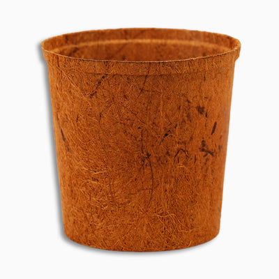 Round Coconut Coir Pot