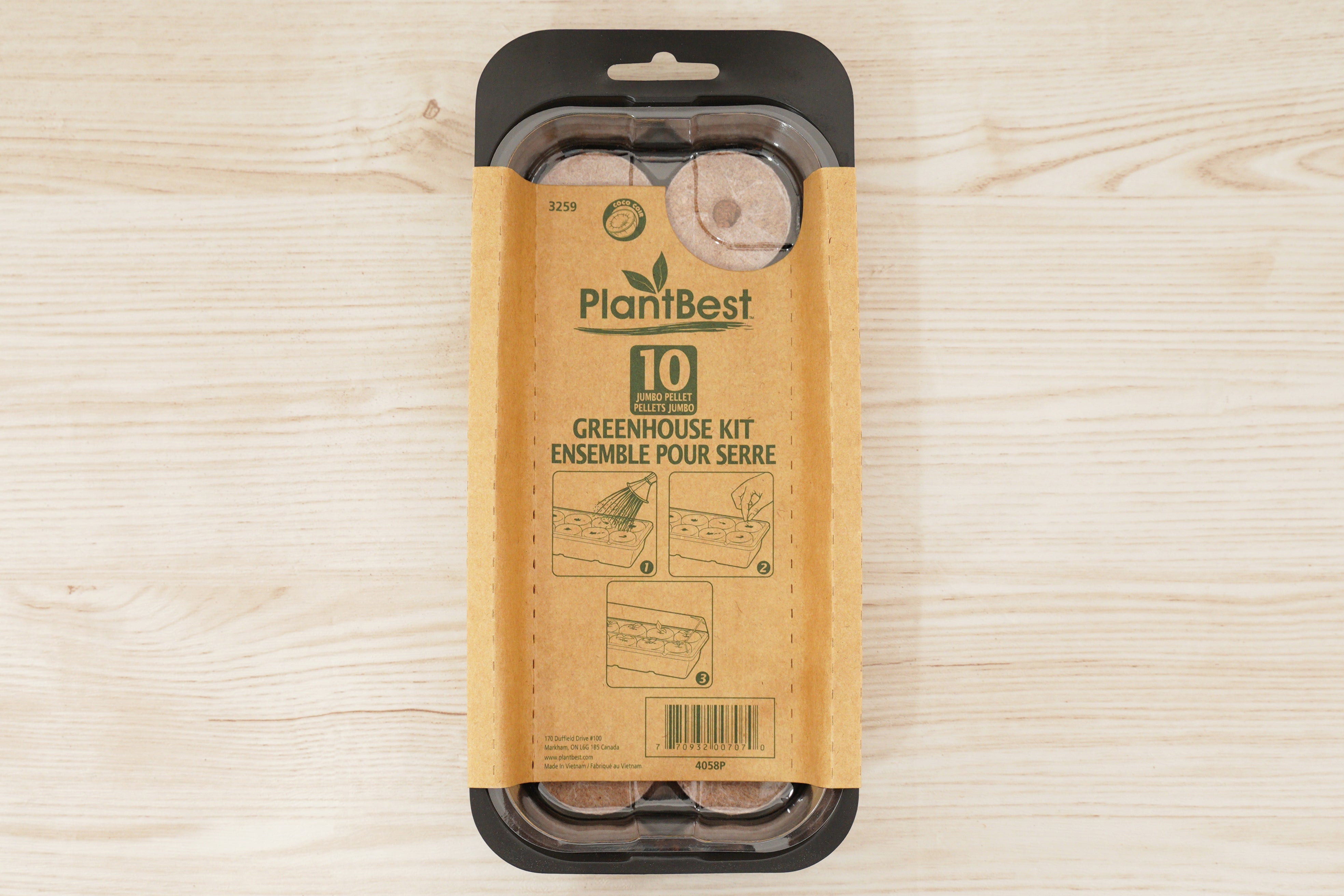 10 x 42mm Pellet Greenhouse Kit