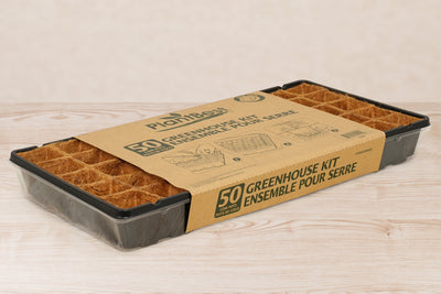 50 Pot Coconut Coir Pot Greenhouse Kit
