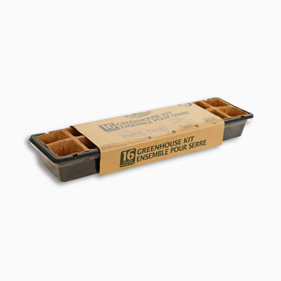 Coconut Coir Pot Greenhouse Kit
