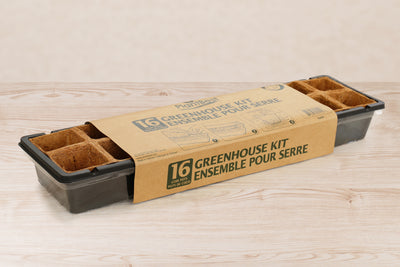 Coconut Coir Pot Greenhouse Kit