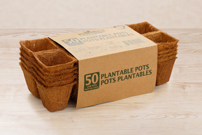 50 Pot Coconut Coir Pot Refill (1.75")