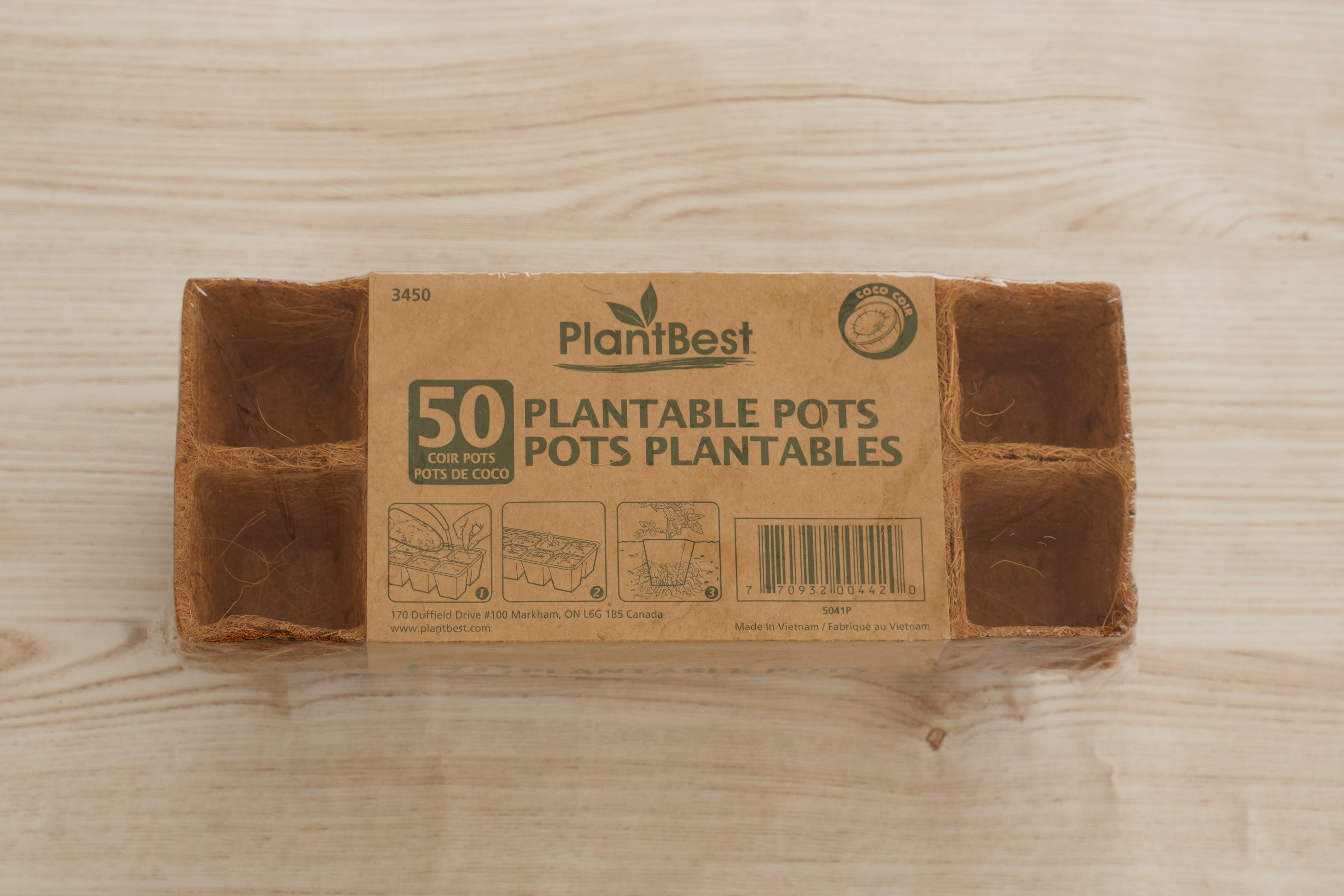 50 Pot Coconut Coir Pot Refill (1.75")
