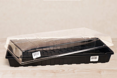 10”x20” Black Greenhouse Tray with UPC