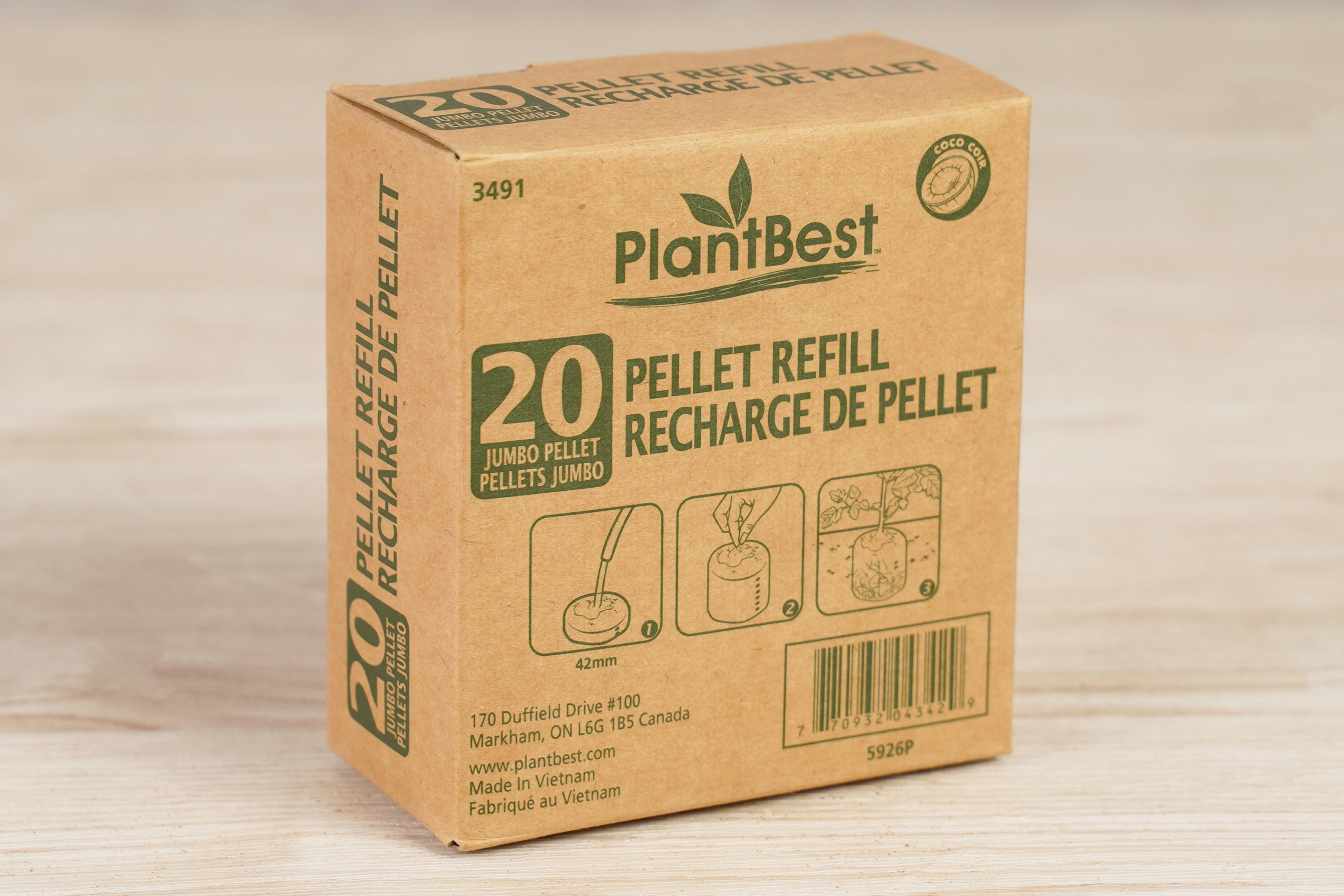 20 x 42mm Growing Pellet Refill Pack