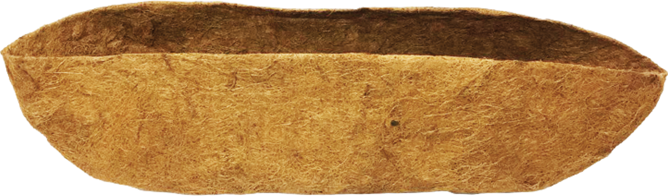 36”/91cm Coconut Coir Trough Liner
