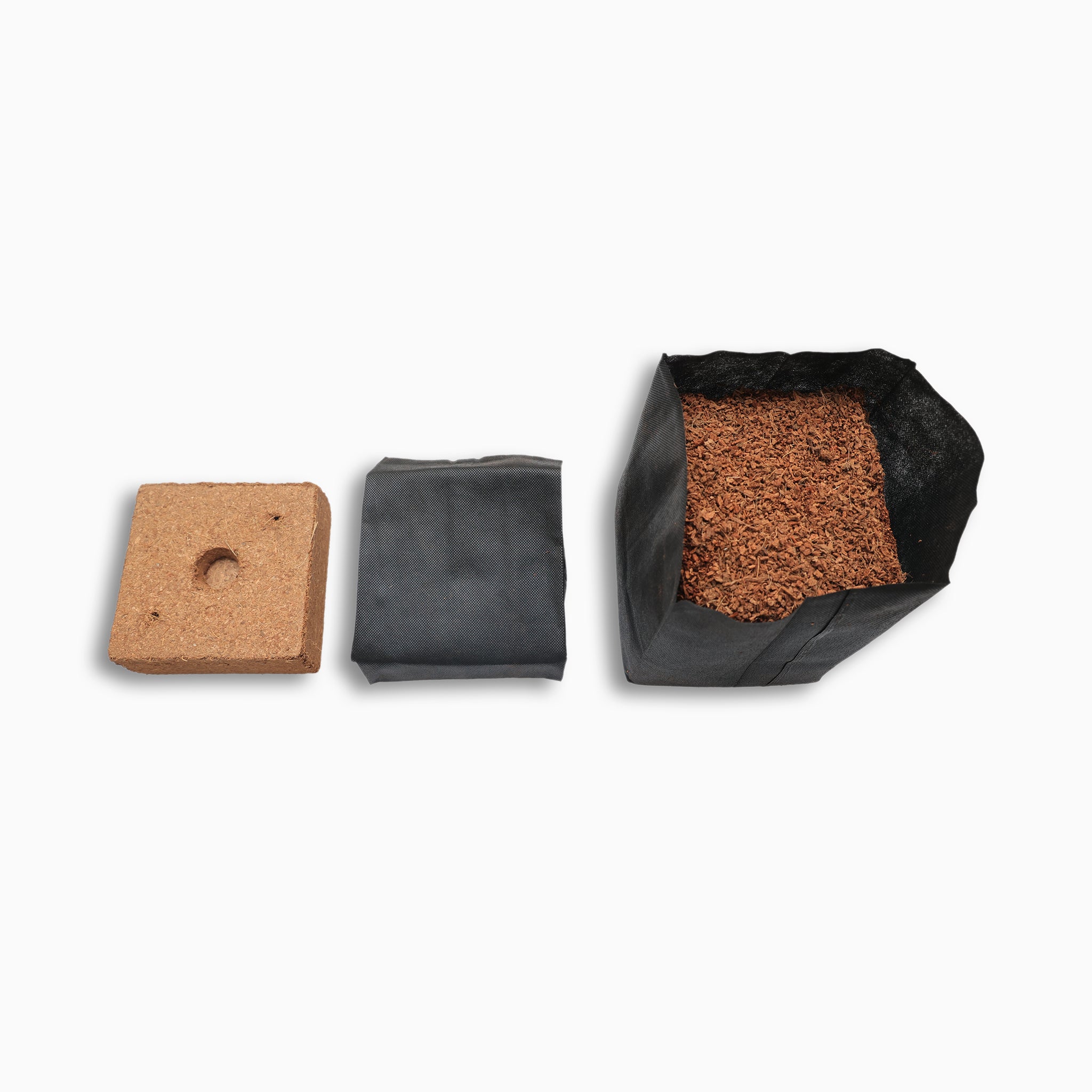 Open Top Buffered Mesh Grow Bag
